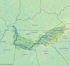 Map of river - Littleton Coin Blog