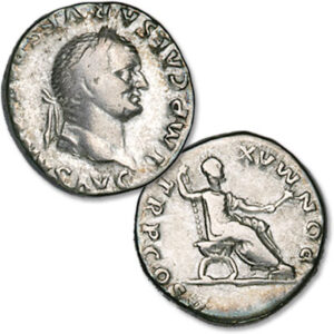 Vespasian Silver Denarius - Littleton Coin Blog