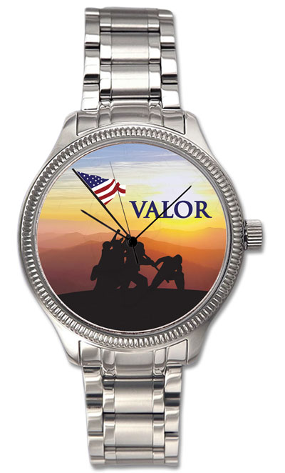 Colorized WWII Valor Eisenhower Dollar Watch - Littleton Coin Blog