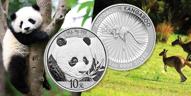 China Panda & Australia Kangaroo - Littleton Coin Blog