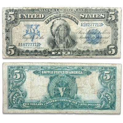 Indian Chief Silver Certificate - Littleton Coin Blog