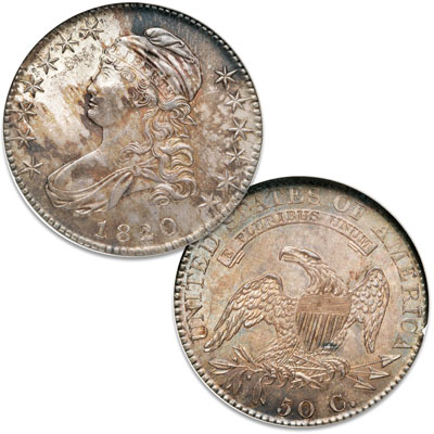 1820 Capped Bust Half Dollar - Littleton Coin Blog