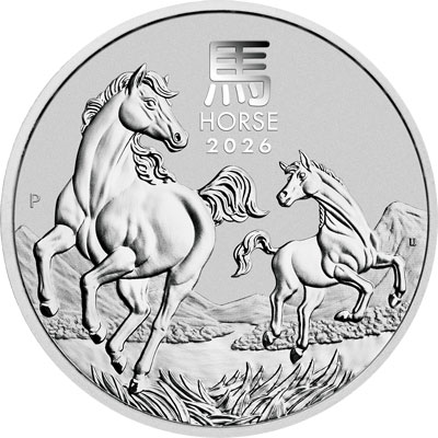 2026 Australia 1 oz. Silver Dollar Lunar Year of the Horse - Littleton Coin Blog