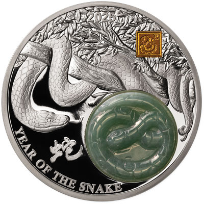 2025 Burundi 2 oz. Silver 25 Francs Lunar Year of the Snake - Littleton Coin Blog