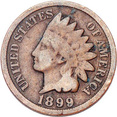 1899 Indian Head Cent - Littleton Coin Blog