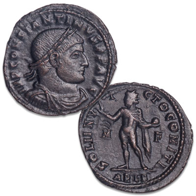 A.D. 310-337 Constantine the Great Bronze Follis - Littleton Coin Blog
