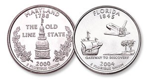 statehood quarters - Littleton Coin Blog