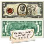 Discover the intrigue and bravery of Ancient Greece<br/>With this Exclusively Colorized $2 Note Series from Littleton!